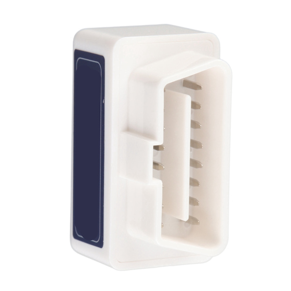 ELM327 12V OBD2 -skanneri Mini WIFI Auton Ilmaisin Diagnostiikka-adapteri Androidille Valkoinen