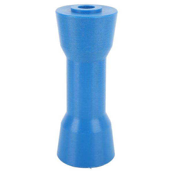 Kölrulle Blå PVC Marin Hållbar Kölrulle 160mm Självcentrerande för Släpvagnar Båtar