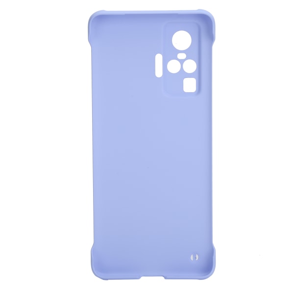 Ensfarvet hård pc-plastiktelefoncover til Vivo X50 Pro Hudvenligt frostet telefoncover