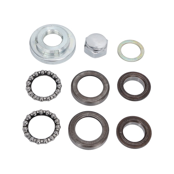 9 stk Motorsykkel Styrelager Kit Aluminium Legering Styrestamme Hode Rullelager Erstatning for CRF50 Z50 Z50R