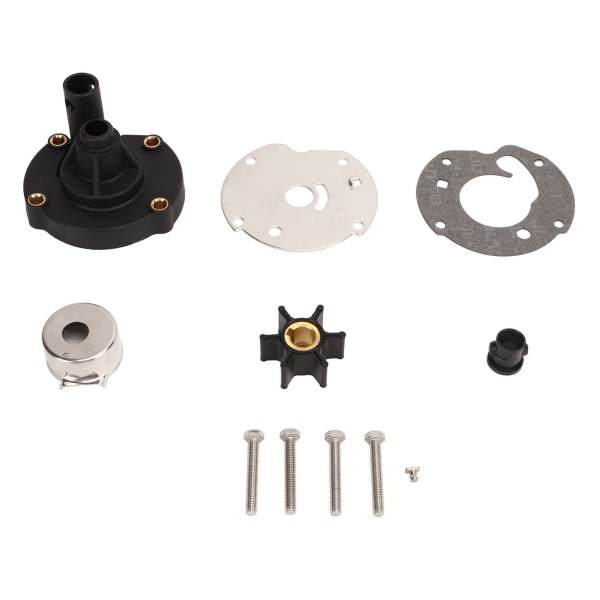 Vattenpump Impeller Kit 763758 Ersättning för Evinrude 5.5HP 6HP 7.5HP Utombordsmotor
