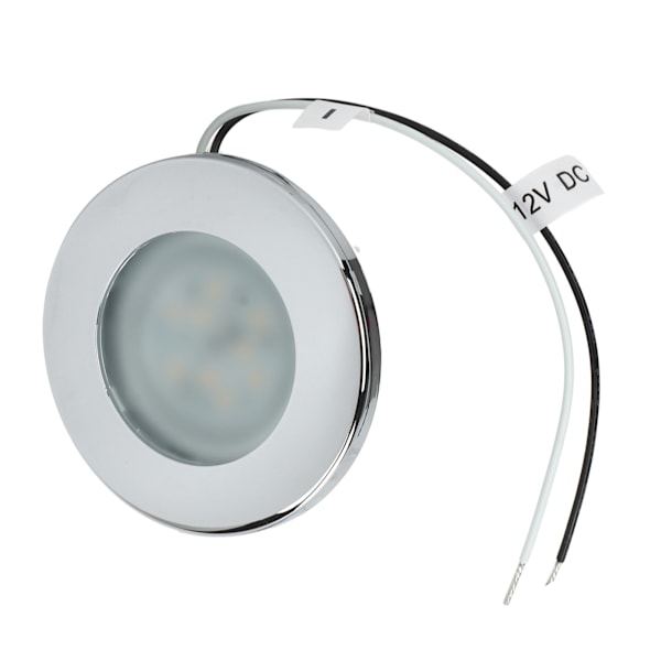 2.9in RV Forsænket Loftslampe IP66 Vandtæt LED Indvendig Kuppellampe 3000K Varm Hvid DC12V til Båd Campingvogn