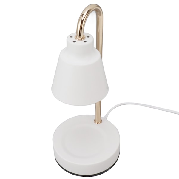 Aromaterapi Smeltevokslampe Mini Justerbar Lys Voks Smelter Hvid Soveværelse Dekorativ Stearinlys Nattelys 110V til 220V EU