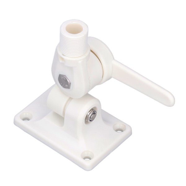 Justerbart multifunktionelt marineantennebeslag - Dual Axis Ratchet Base til både