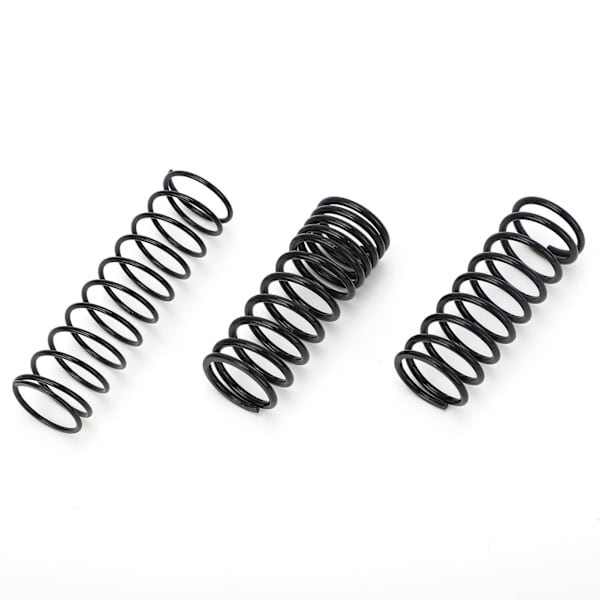 3 stk. Opgraderingspedalfjederkit Metal Sort Høj Styrke til LOGITECH G25 G27 G29 G920 Racer Rat
