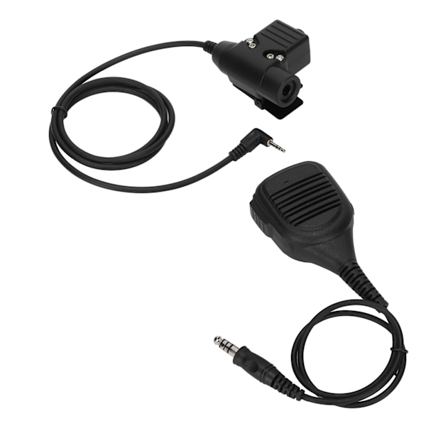 7,1 mm axelmikrofon för walkie talkies med U94 PTT för MOTOROLA T5428 6200C T80