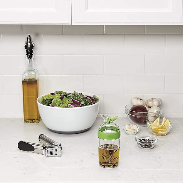 Green Universal Salad Dressing Mixer Bottle