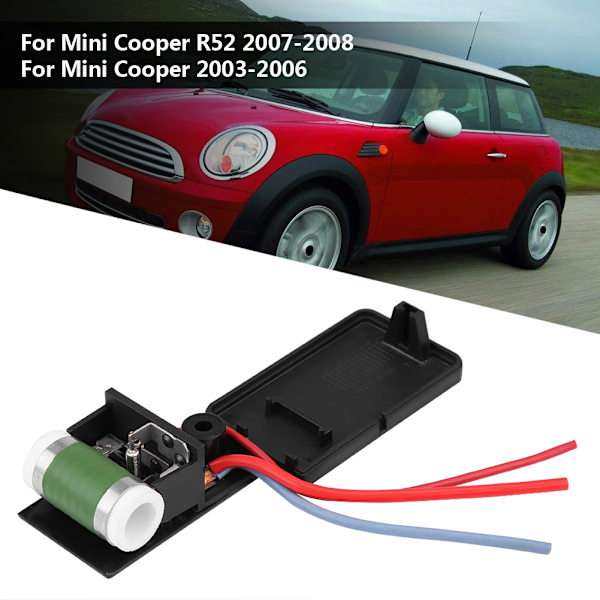 17117541092R Bilmotorkøling Kølerventilatormotormodstand til Mini Cooper R50 R52 R53 03-08