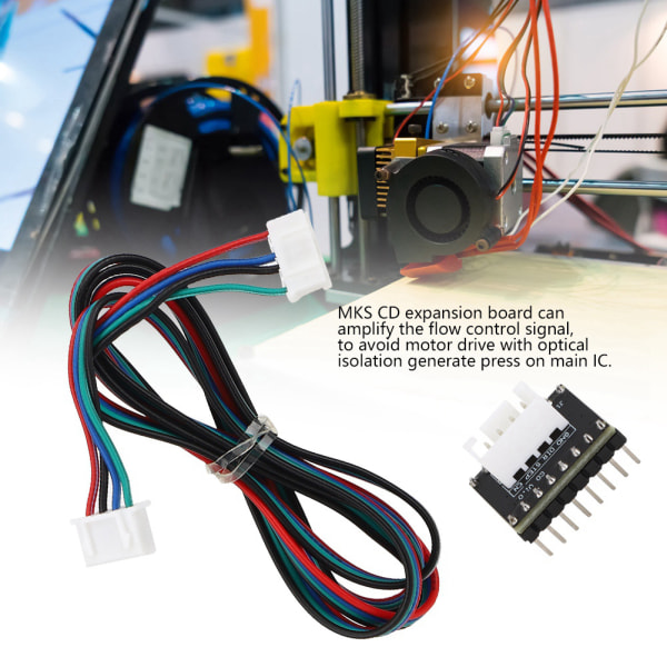 5 stk. MKS CD Stepper Motor Driver Strøm Udvidelseskort Tilbehør til 3D-printer