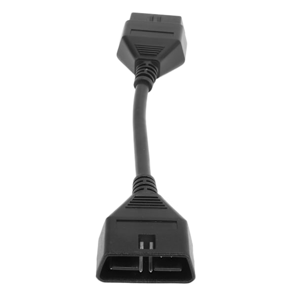 18cm 16-pin Diagnostisk Förlängningssladd Hane till Hona OBDII Scanner Förlängningsadapter Anslutningskabel