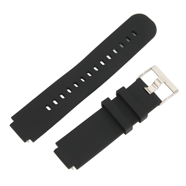 Silikonarmband för Amazfit Smart Watch Verge 2 A1807 Svart