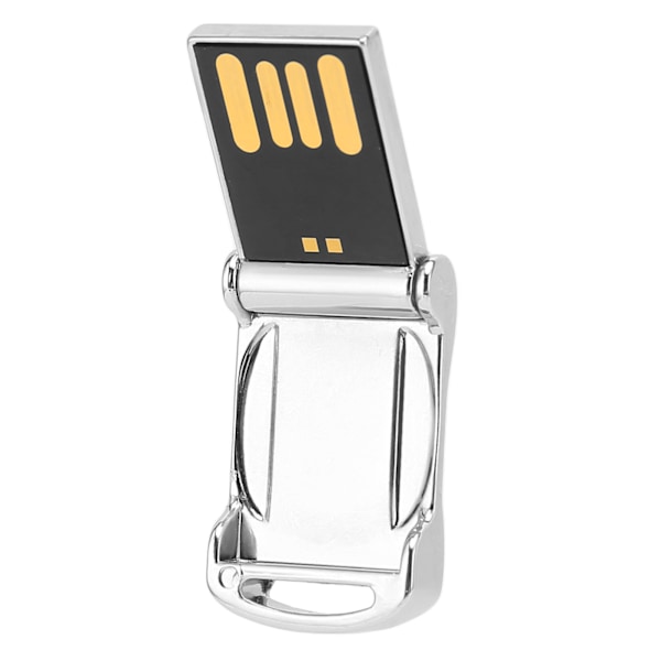 Mini Flash Drive Svart Kolloide Teknologi Sportsbil Styling Vanntett U Disk Sink Legering USB-stasjon for Bil Datamaskin 32GB