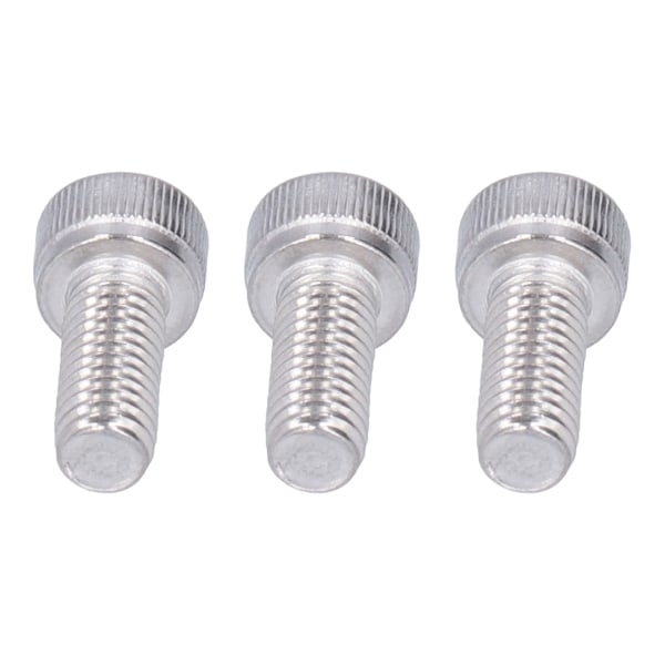 30 stk. sekskantet socket hættehovedskrue A2-70 304 rustfrit stål marinekvalitet fastener hardwareM6x18