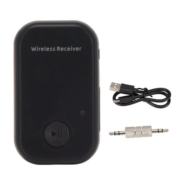 Bil Trådløs Bluetooth Audio Adapter Multifunktionel Bærbar Håndfri Opkald Aux Musikmodtager