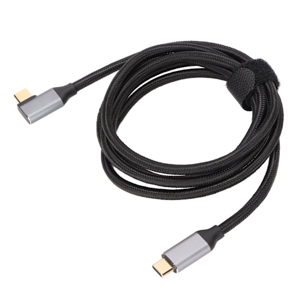 Hurtiglading USB-C-kabel - 100W PD, nylonflettet, USB 3.1 Gen2, 10Gbps, 4K@60Hz, 1,5m