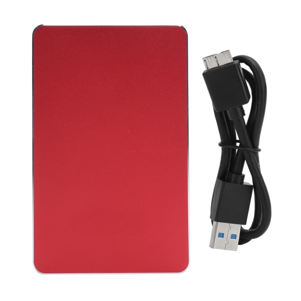 Yvonne 2.5in USB3.0 hårddisk Bärbar extern mobil hårddisk Datortillbehör Röd 320GB
