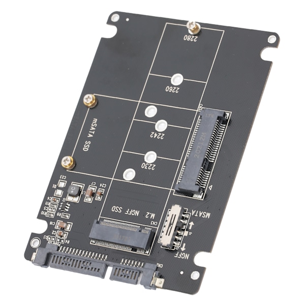 M.2 NGFF/MSATA SATA 3.0 SSD-sovitin