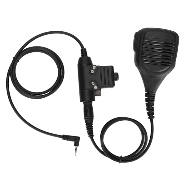 7,1 mm axelmikrofon för walkie talkies med U94 PTT för MOTOROLA T5428 6200C T80