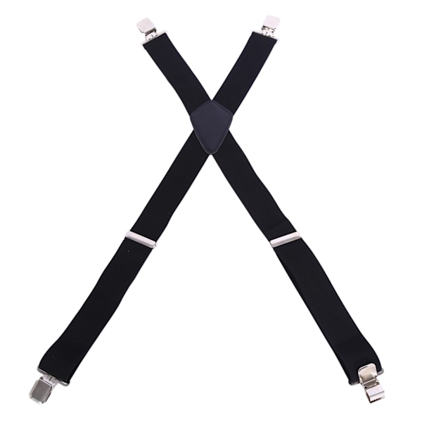 Mens Clip On Suspenders 50mm Y Shape Adjustable Durable Braces