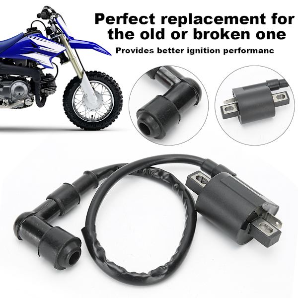 Tændspole Tændrørskabel Passer til Yamaha PW50 PY50 Peewee 50 Pit Dirt Bike