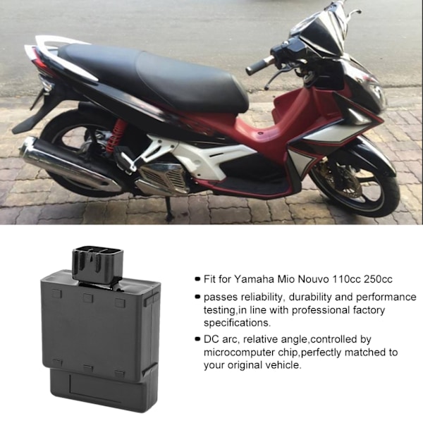 Motorsykkel CDI-enhet Tenning DC Passer for Yamaha Mio Nouvo 110cc 250cc