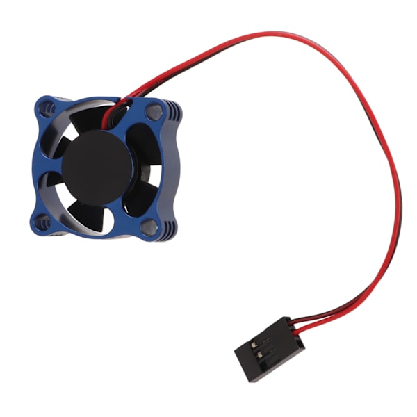 Moottorin jäähdytyspuhaltimen 30x30mm alumiiniseos nopea jäähdytys kevyt RC-auton ESC-jäähdytyspuhaltimen 1/10 1/12 1/8 RC-autolle tummansininen