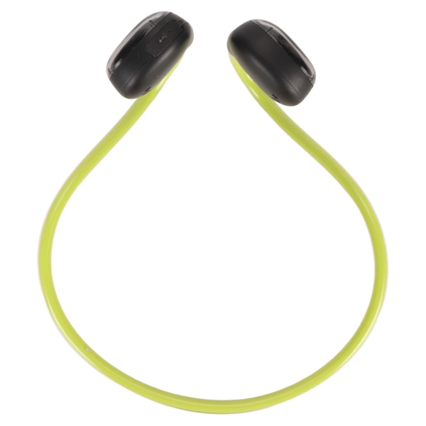 Bluetooth 5.3 trådløs hovedtelefon støjreducerende IPX4 vandtæt dobbelt mikrofon Stereo åben øre hovedtelefon til løbegrønt