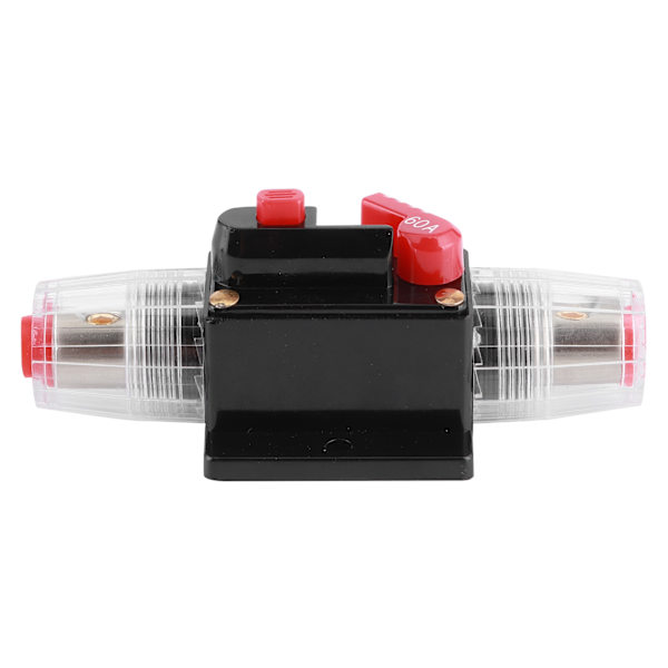 Automatisk nulstillingssikringsholder Switch Forstærker Bil Lastbil Audio Modifikation 12V 60A