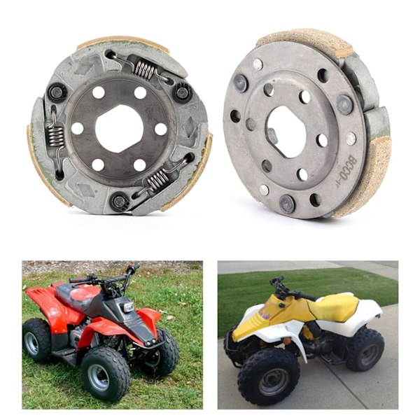 Motor Centrifugal Block Kopplingsbärare Drivet Hjul Motorcykeldelar för GY6 50cc 80cc