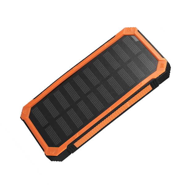 20000mAh Dual USB Snabbladdning Bärbar Power Bank-fodral DIY Kit (orange)