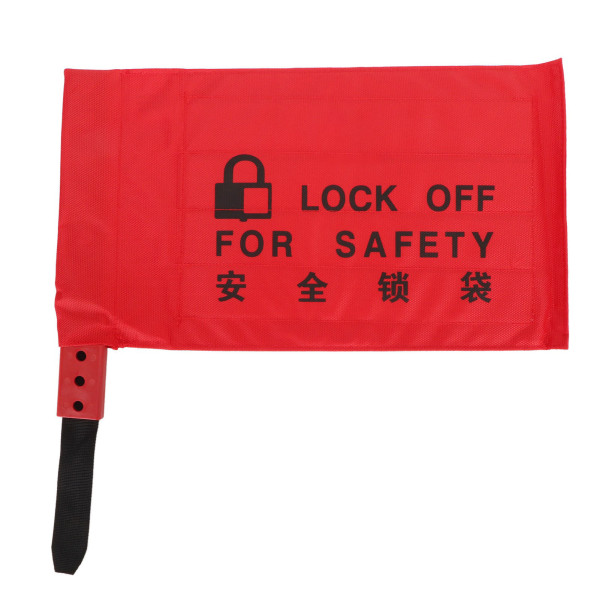 Elektrisk stiklåslåstaske Rød Sort Rivfast sikkerhedsstiklåstaske til energiisolering