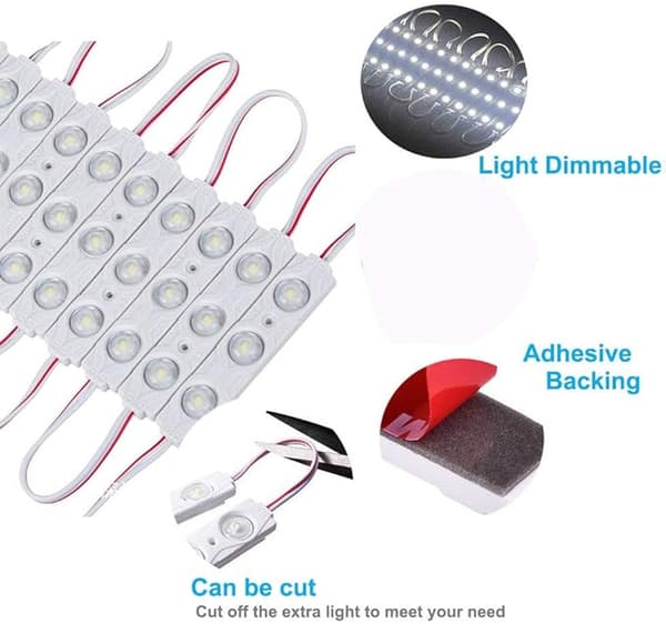 LED Vanity Spejl Lys, Hollywood Style Vanity Makeup Lys, Dæmpbar Touch Kontrol Lys Strip, til Makeup Vanity Bord & Bad