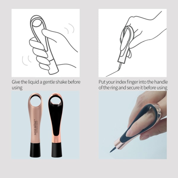 Vattentät flytande eyeliner precision mikro ögonpenna snabb torkning långvarig makeup eyeliners