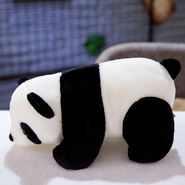 Sew Butiful 7,8 tum söt pandaplysch, mjuk pandaplyschkudde, gosedjursplyschleksak, Kawaii pandaplyschleksaker rumsdekor