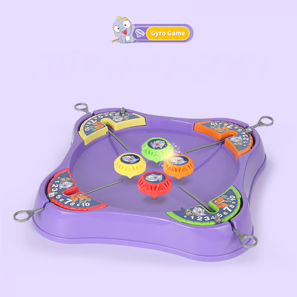Battling Tops - Det originale klassiske snurretopp-spillet for 2-4 barn. Sett inn, trykk og dra! Alder 6+ gutter og jenter