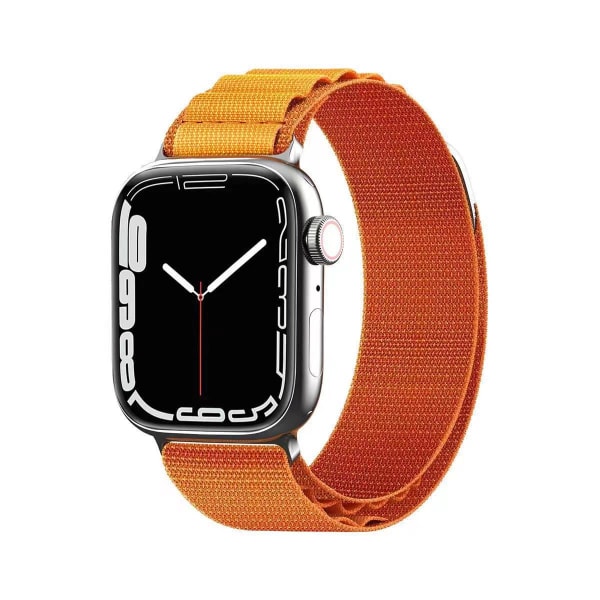 Alpine Loop kompatibel med Apple Watch Band 42mm/44mm/45mm/49mm, robust nylonrem til iWatch Series Ultra 8 7 6 5 4 3 2 1 SE