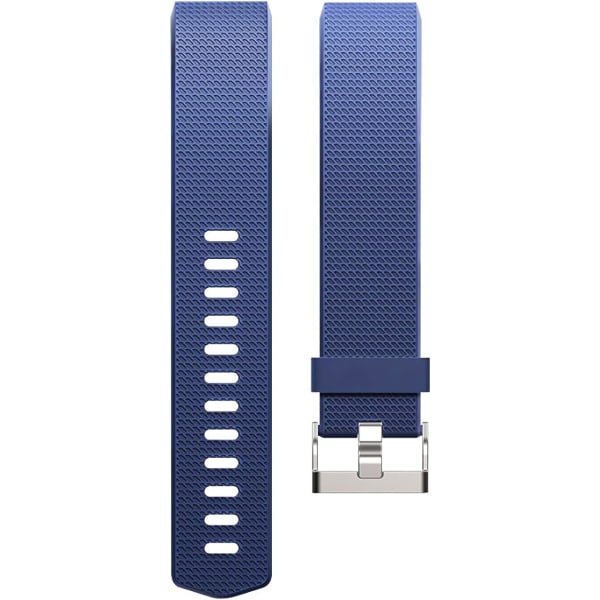 3-pack band kompatibla med Fitbit Charge 2, Classic & Special Edition ersättningsband för Fitbit Charge 2, kvinnor män（svart/grå/marinblå-L）