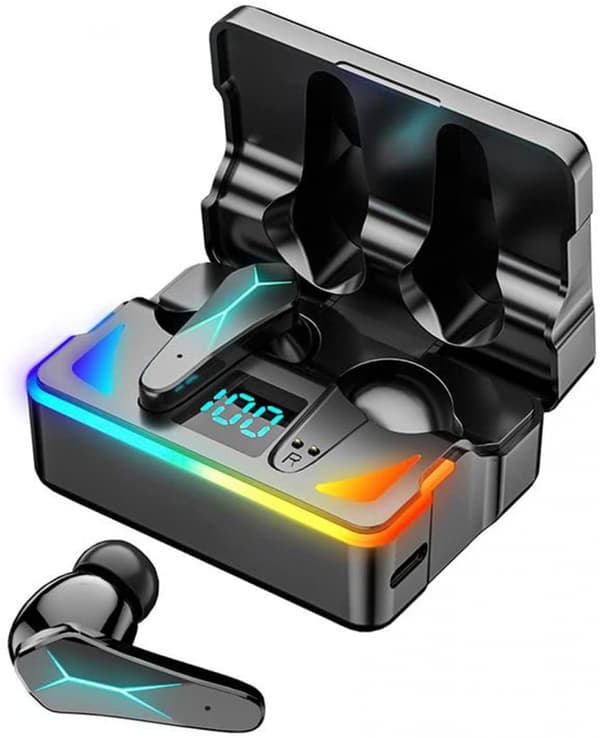 X7 Bluetooth-hodetelefoner TWS Trådløs Digital Skjerm Dobbel Dekoding In-Ear Støyreduserende Ekte Trådløse Bluetooth-hodetelefoner In-Ear-ørepropper