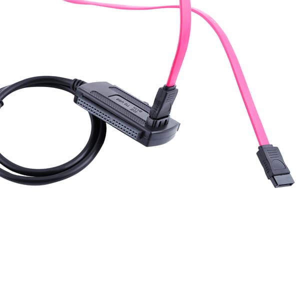 SATA/IDE harddiskadapterkabel strømforsyning USB 2.0-konverter for 2,5 / 3,5 tommers harddisk