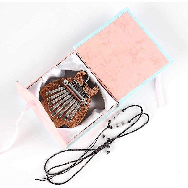 Sød Mini Kalimba Lille Kalimba Mbira Hånd Harpe Musikinstrumenter Marimba Lille Bærbar Finger Tommelfinger Klaver Tilbehør