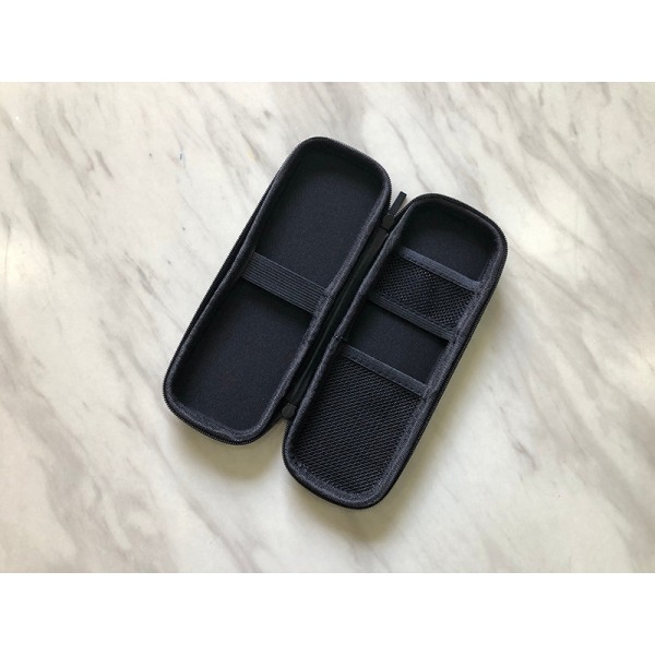 Ohut EVA- case/laukku/pussi/pidike Apple-kynille, executive-täytekynällä, kuulakärkikynällä, kosketuskynäkynä-musta (suuri)