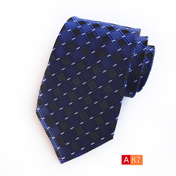 Slips for menn, uformell formell kjole, profesjonell forretningsbryllup forlover Polyester jacquard slips