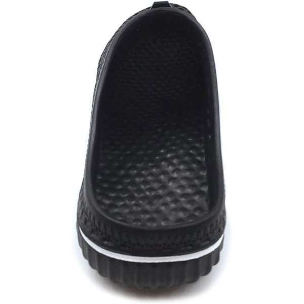 Unisex Trädgård Clogs Skor Tofflor Sandaler AM1702 Black 11.25inch 14 Women/13 Men