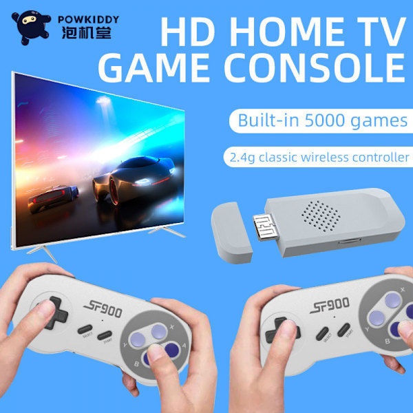 My Arcade Super Gamepad - Trådlös spelkontroll för Nintendo SNES Classic, NES Classic, Super Famicom, Wii, Wii U (Super NES-färger)