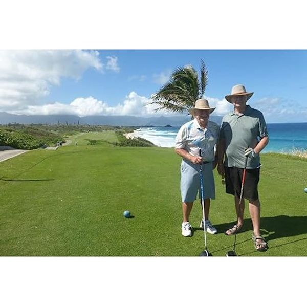 Mesh solhatt för män Golf Soaker hattar sommar strand safari bred brätte fiske keps utomhus