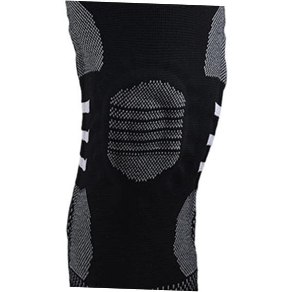 WJ 2 delar Sport Knäskydd Löpning Knäskydd Basket Knäskydd Stöd Knäskydd Knäskydd för män Sport Knäskydd Svarta Leggings Knäskydd black I