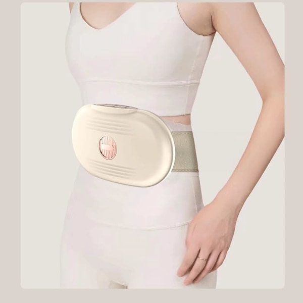 Rubbing Belly Instrument Bian Stone Automatisk Intelligent Abdominal Massager Hot Compress