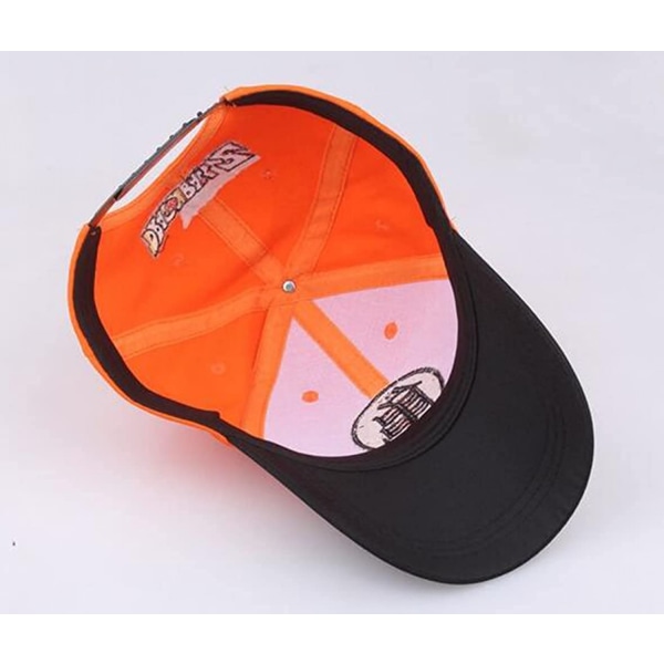 2 st Goku tecknad basebollkepsar hattar för män kvinnor Anime justerbar Hiphop Snapback keps hatt