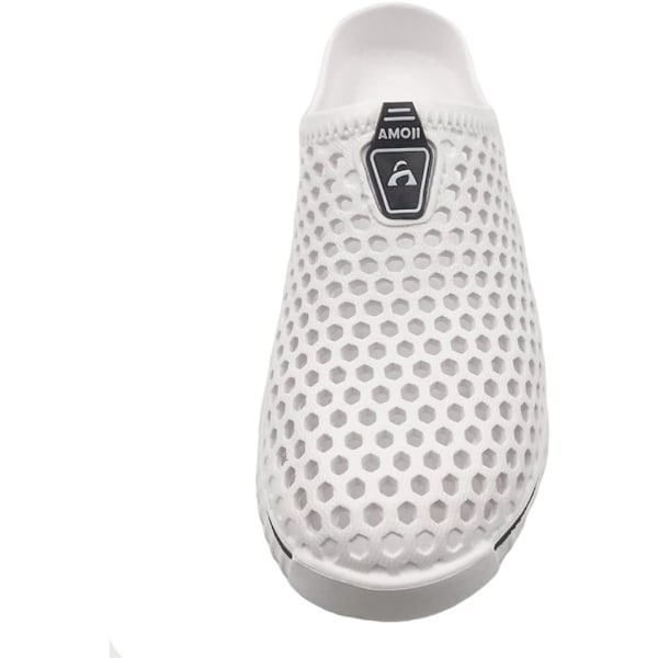 Unisex Have Clogs Sko Tøfler Sandaler AM1702 White 10.25inch 12 Women/10 Men