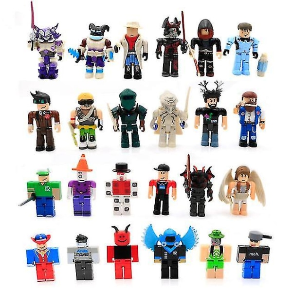 Roblox 24-osainen minihahmo virtuaalisen maailman hahmolohkot